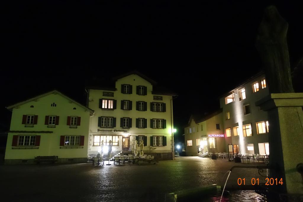 Gasthaus Edelweiss Vals Bagian luar foto