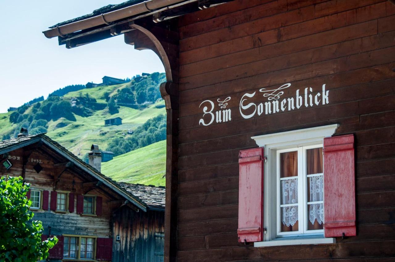 Gasthaus Edelweiss Vals Bagian luar foto