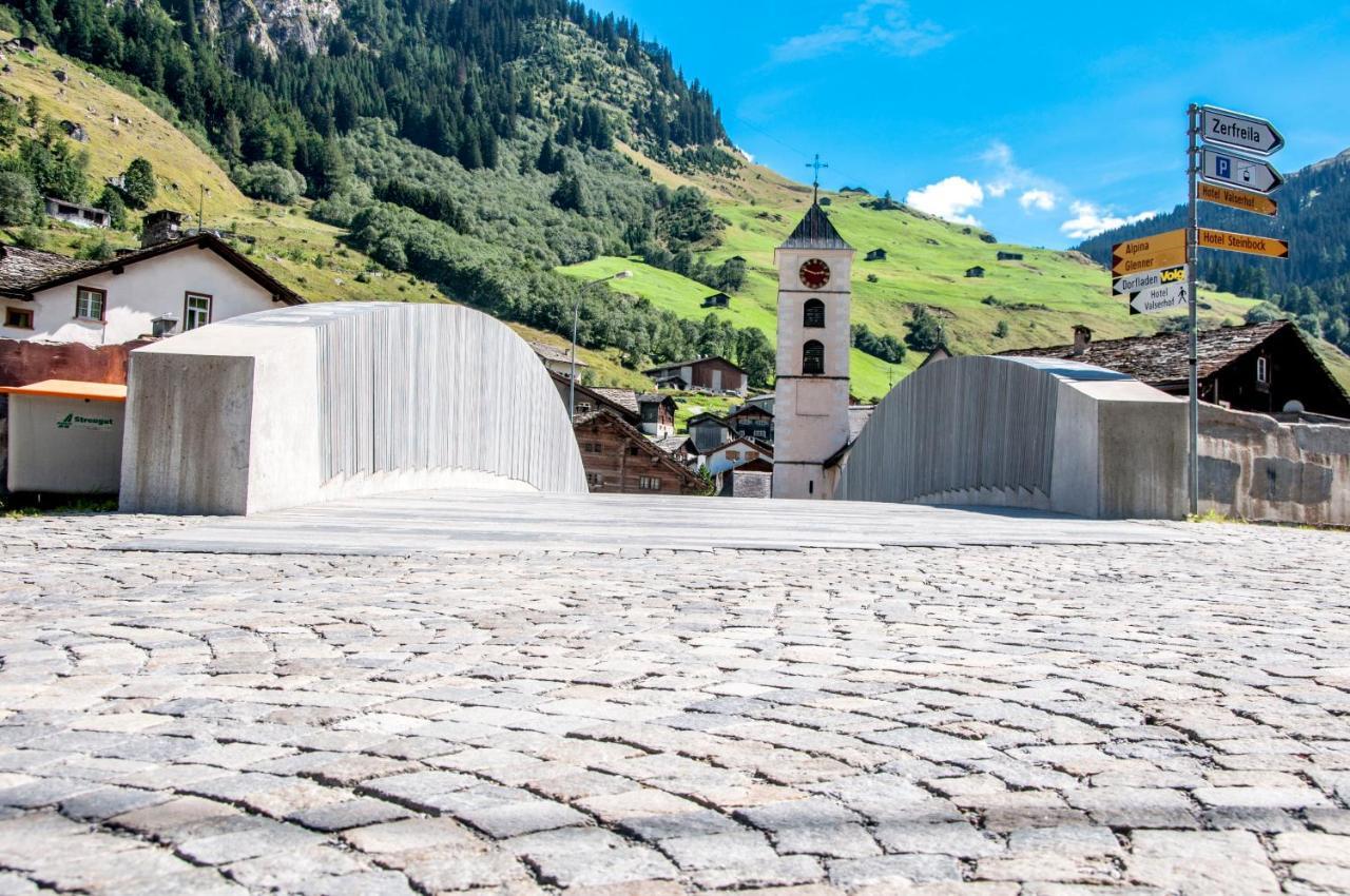 Gasthaus Edelweiss Vals Bagian luar foto